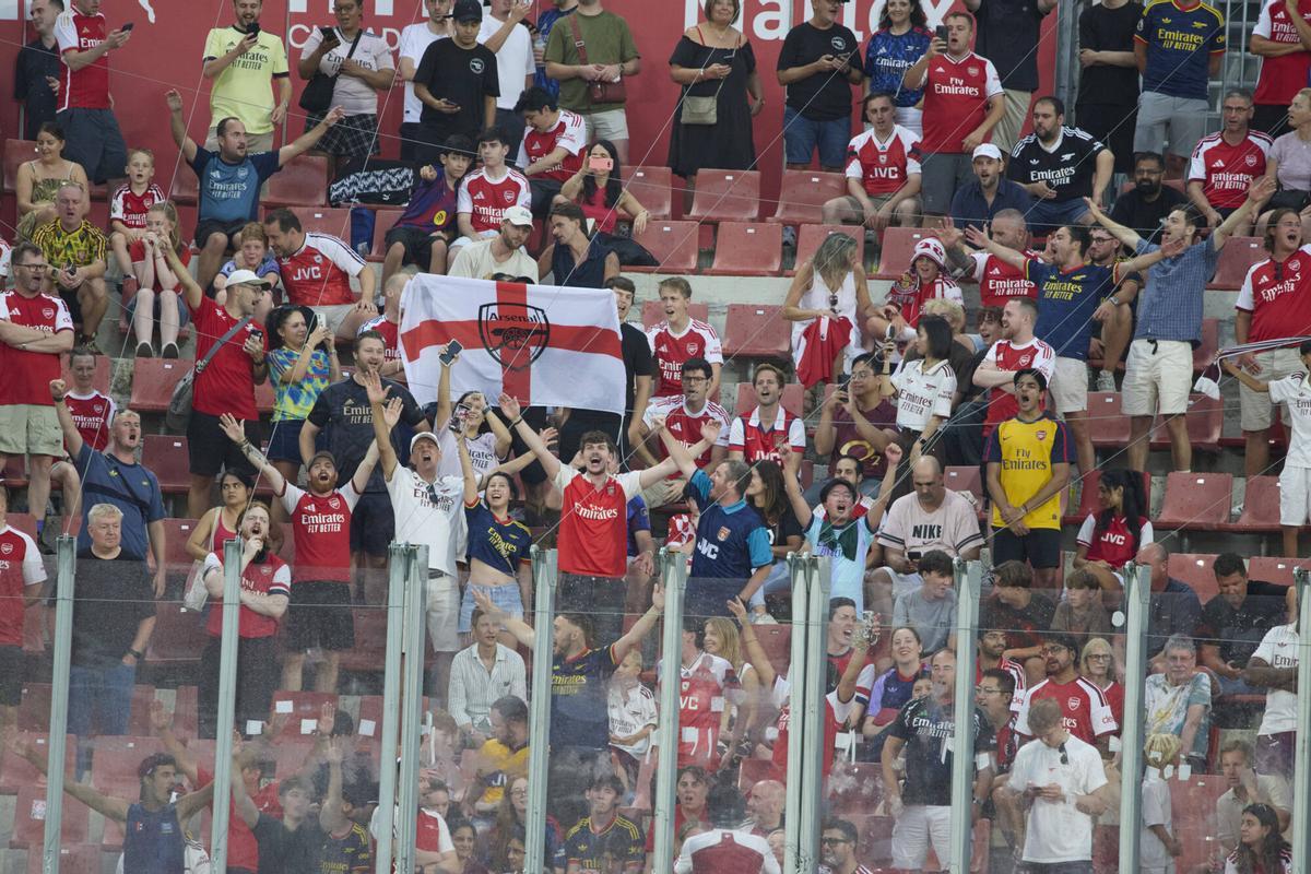 Les imatges del Trofeu Costa Brava entre el Girona FC i l'Arsenal FC Les imatges del Trofeu Costa Brava entre el Girona FC i l'Arsenal FC