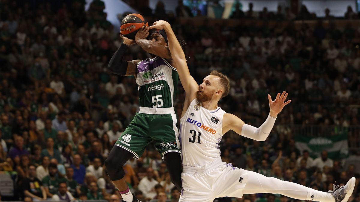 El Unicaja rozó la épica ante el Real Madrid.
