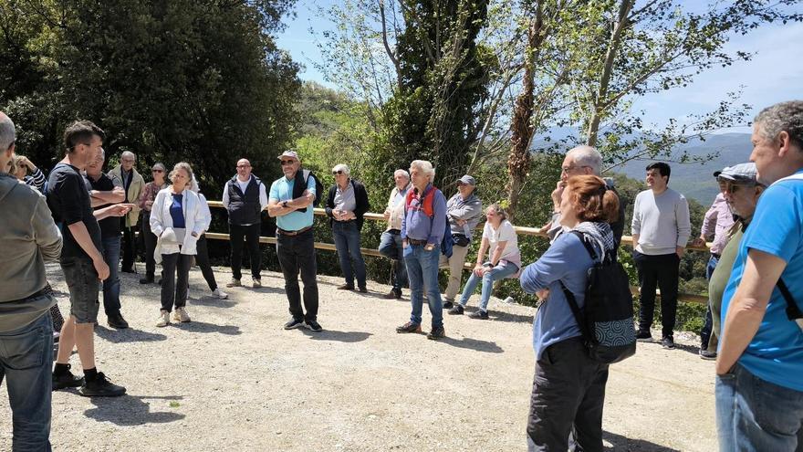 Els Amics del Castell de Sant Ferran de Figueres enceten el programa d&#039;activitats visitant la Mina Canta
