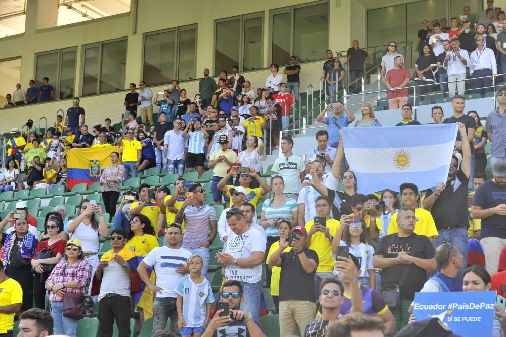 Argentina vence a Ecuador en el Martínez Valero