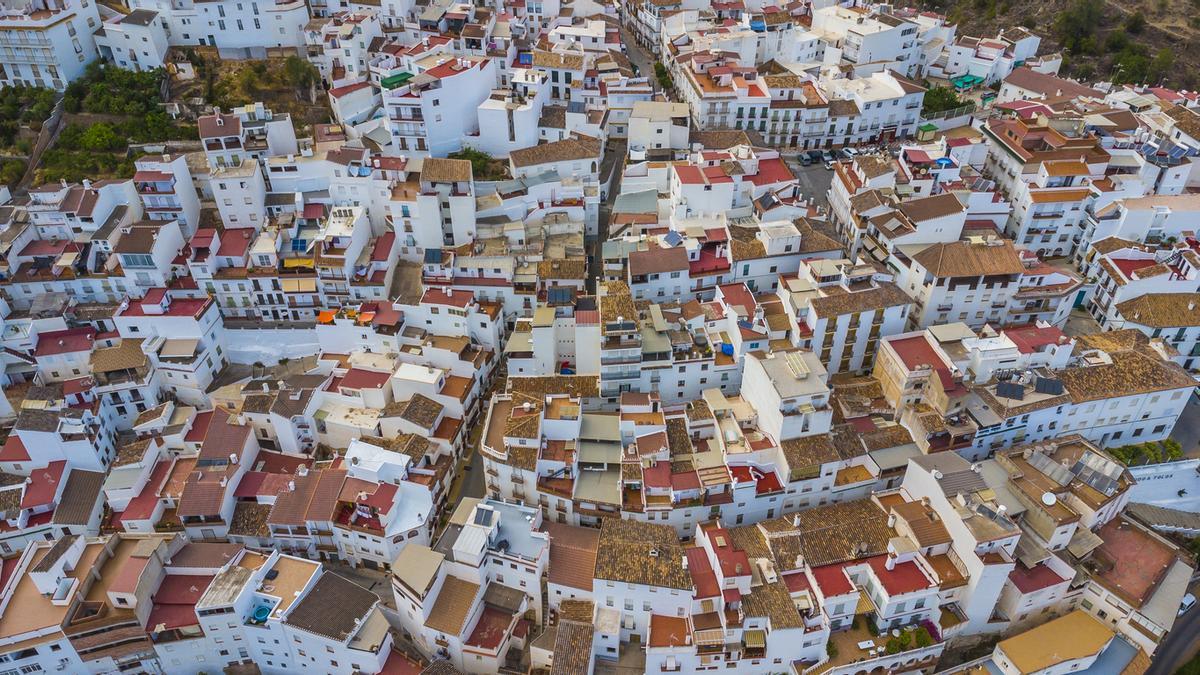 Vista aérea de Tolox