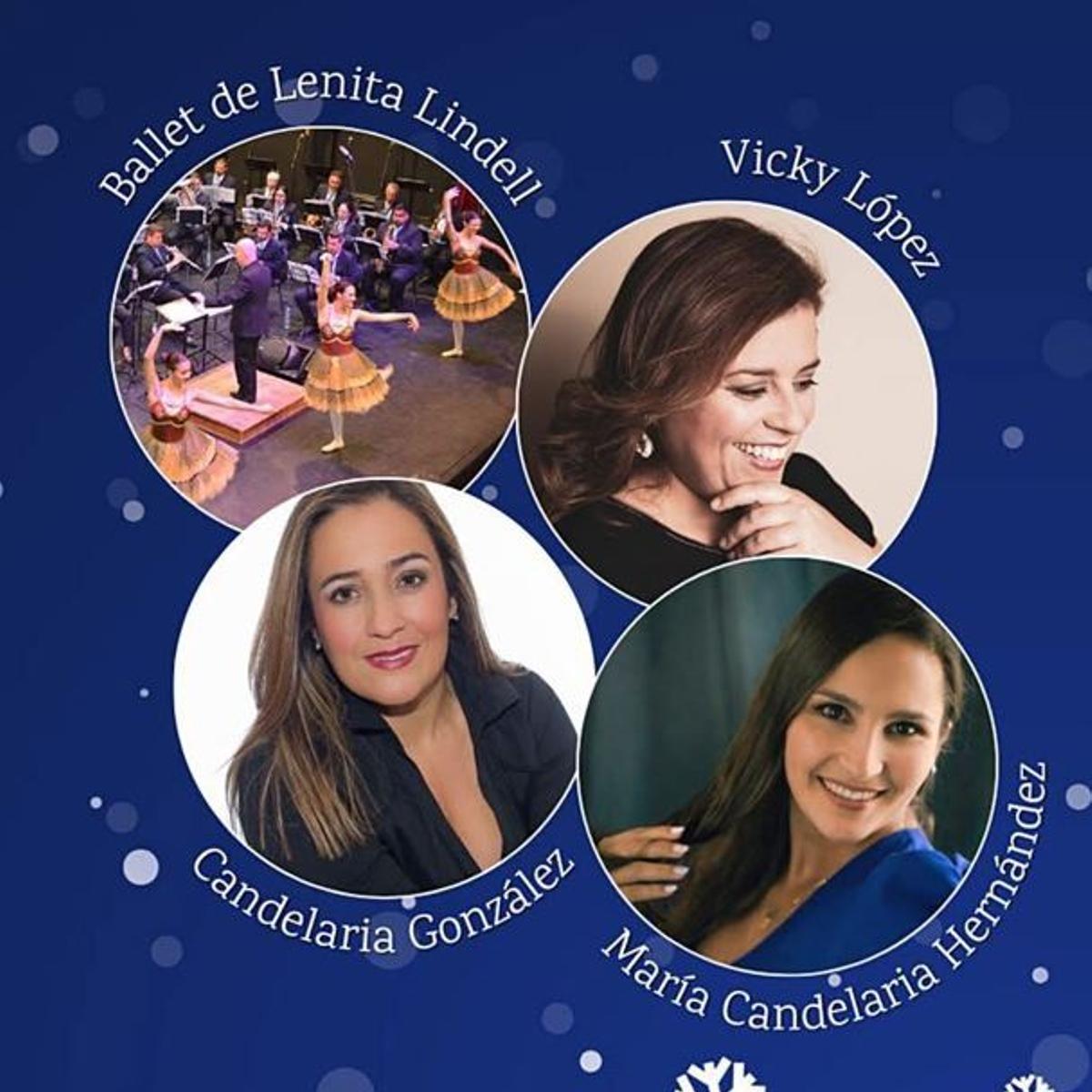 Las artistas invitadas al Concierto de Año Nuevo.