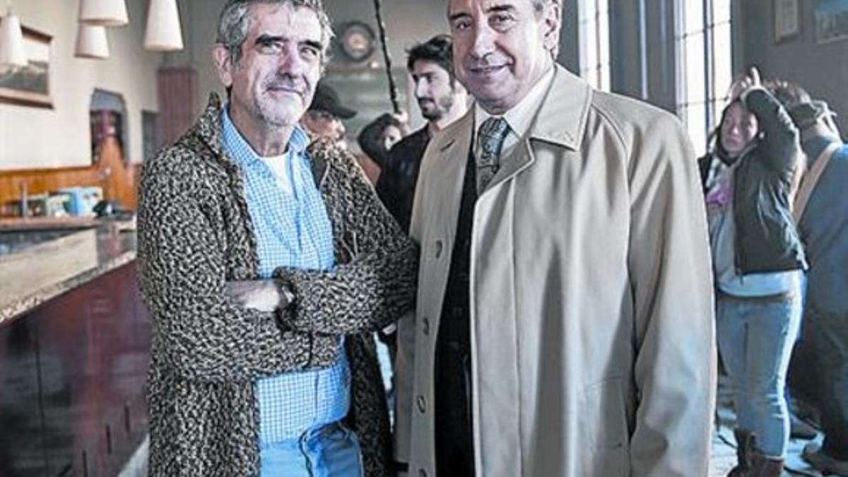 Joaquín Oristrell y Juanjo Puigcorbè.