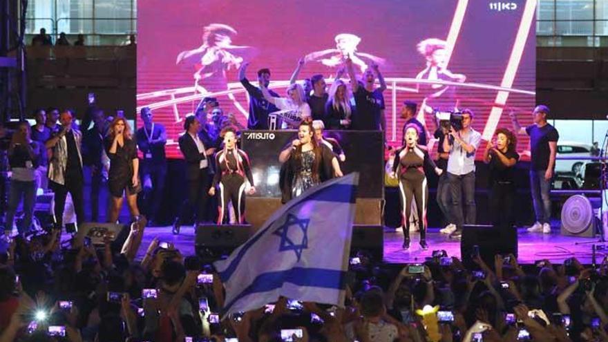 La cantante israelí, ganadora de Eurovisión 2018.