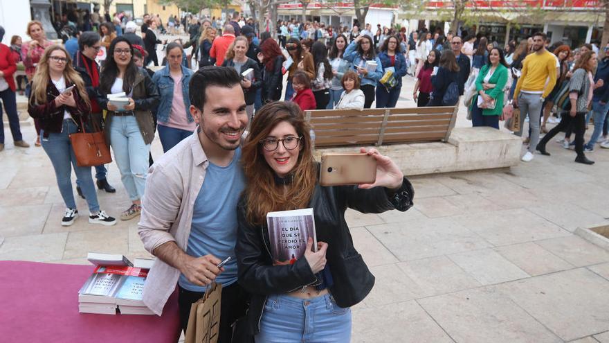 Javier Castillo, en la anterior edición de la Feria