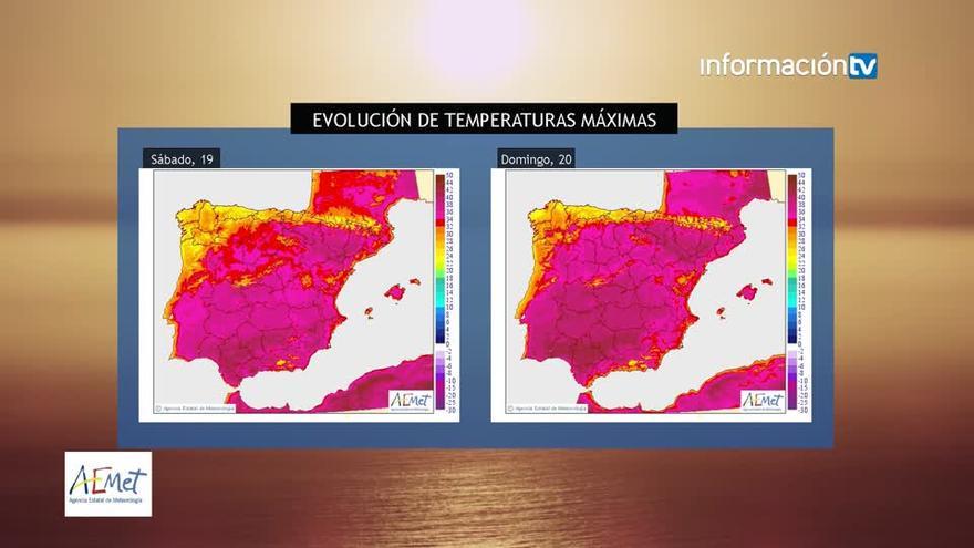 El tiempo en Alicante: suben las temperaturas en la provincia con valores que rondarán los 40 grados