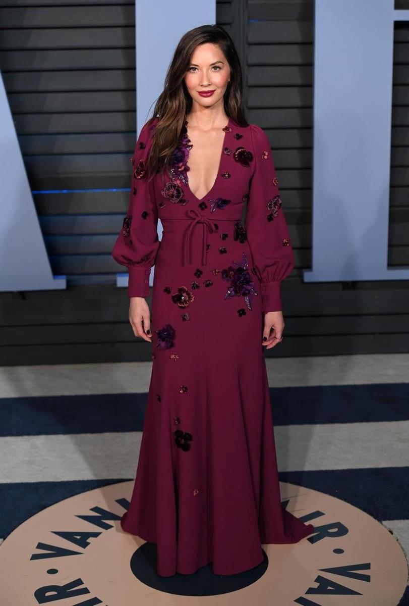 Olivia Munn, en la fiesta Vanity Fair tras los Oscar 2018