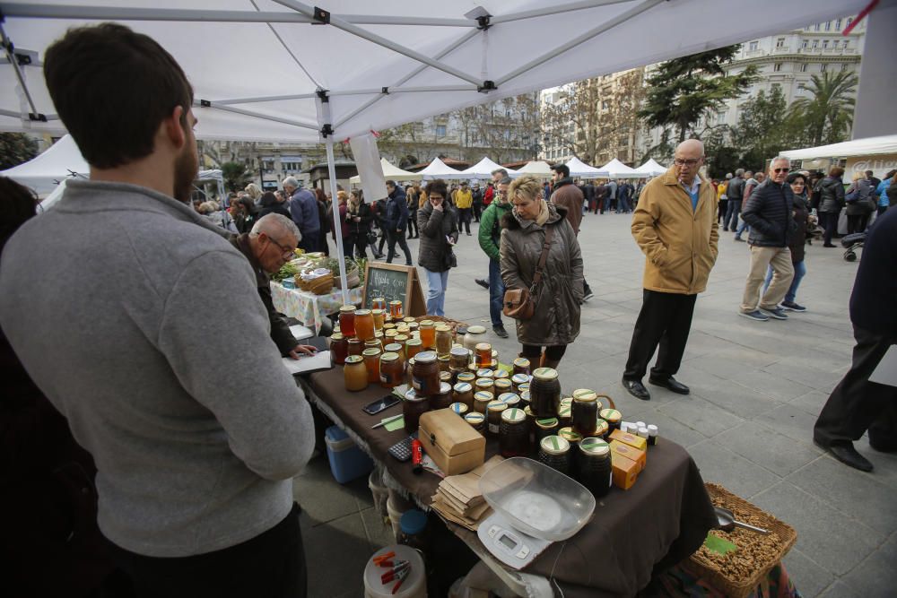 'De l'horta a la plaça' en la plaza del Ayuntamiento, de València