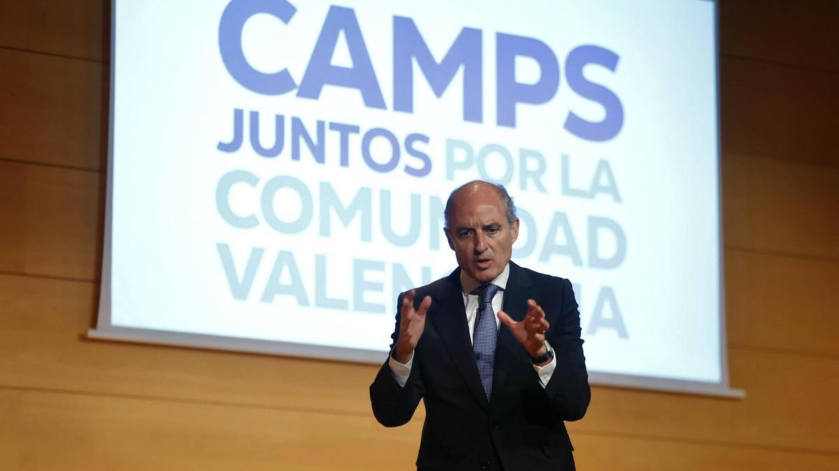 Francisco Camps, en un encuentro de la pasada semana.