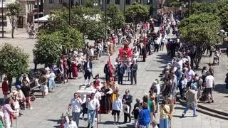 Pontevedra recupera doce imágenes en el Corpus tras más de 30 años