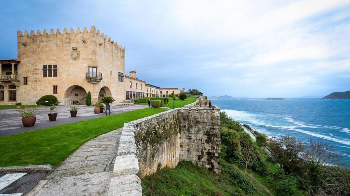 Parador de Baiona, fortaleza do Monte Boi.