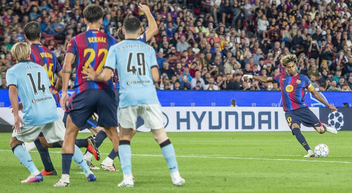 El Barça il·lumina Europa