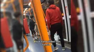 Un día 'normal' en el Tranvía de Tenerife: "Tú no sabes quien soy yo, machango!