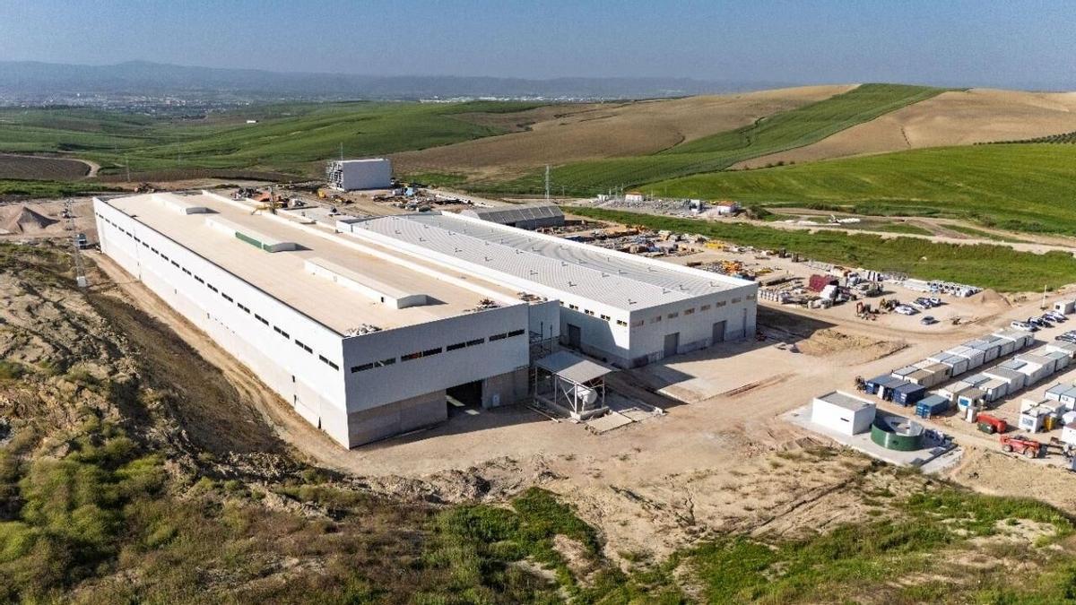 Fábrica de cobre verde de Cunext en Córdoba