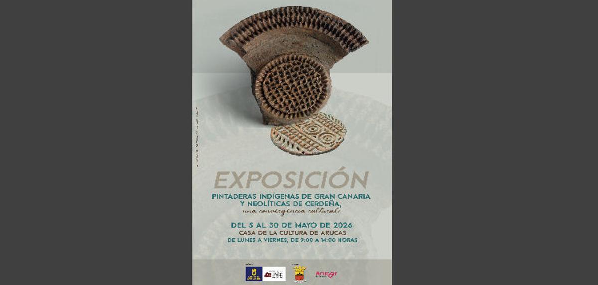 Muestra “Pintaderas indígenas de Gran Canaria y neolíticas de Cerdeña”