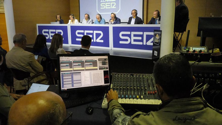 Debate de los candidatos al Cabildo de Gran Canaria en la Cadena Ser