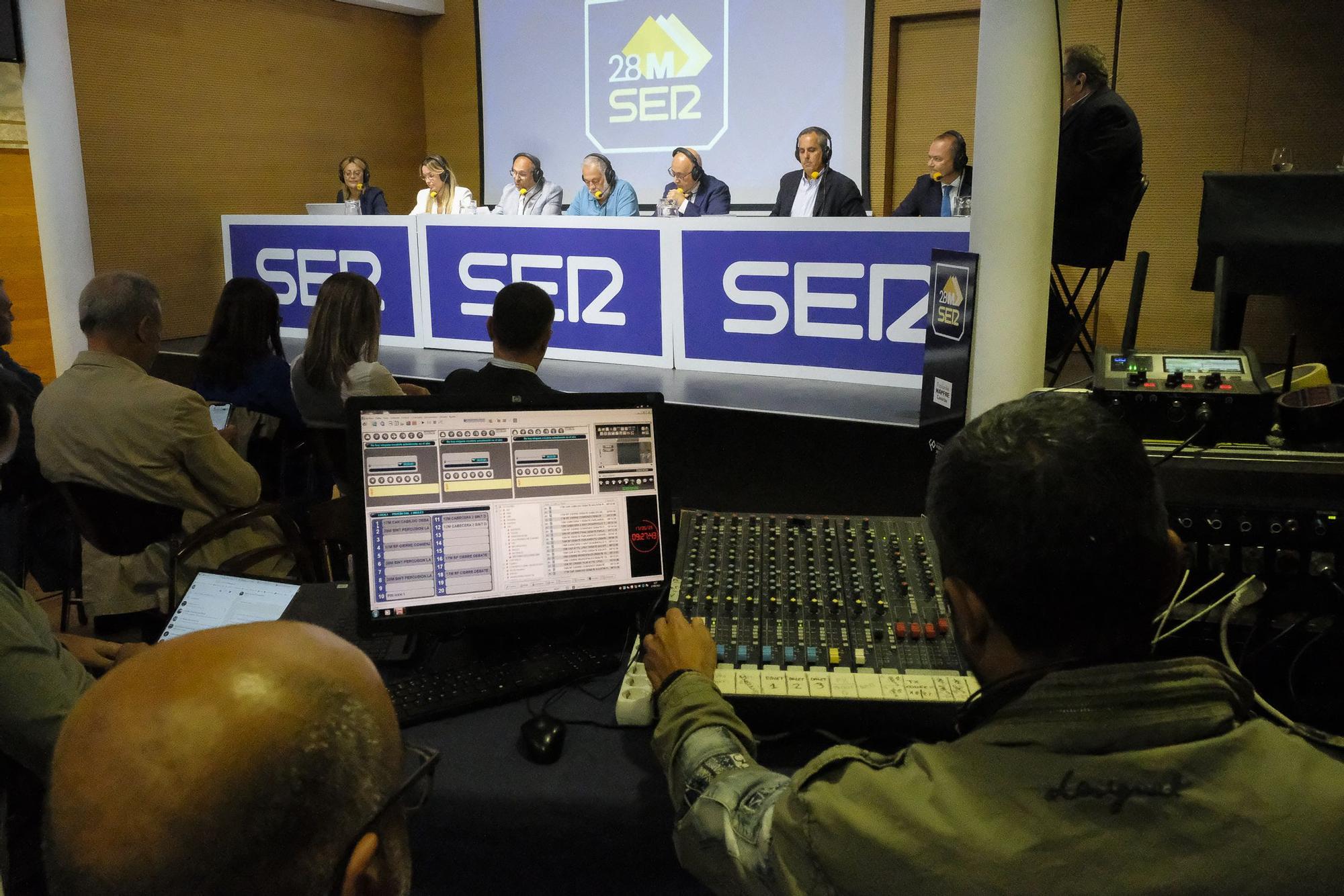 FOTOS ELECCIONES CABILDO DE GRAN CANARIA: Debate de los candidatos al  Cabildo de Gran Canaria en la Cadena Ser