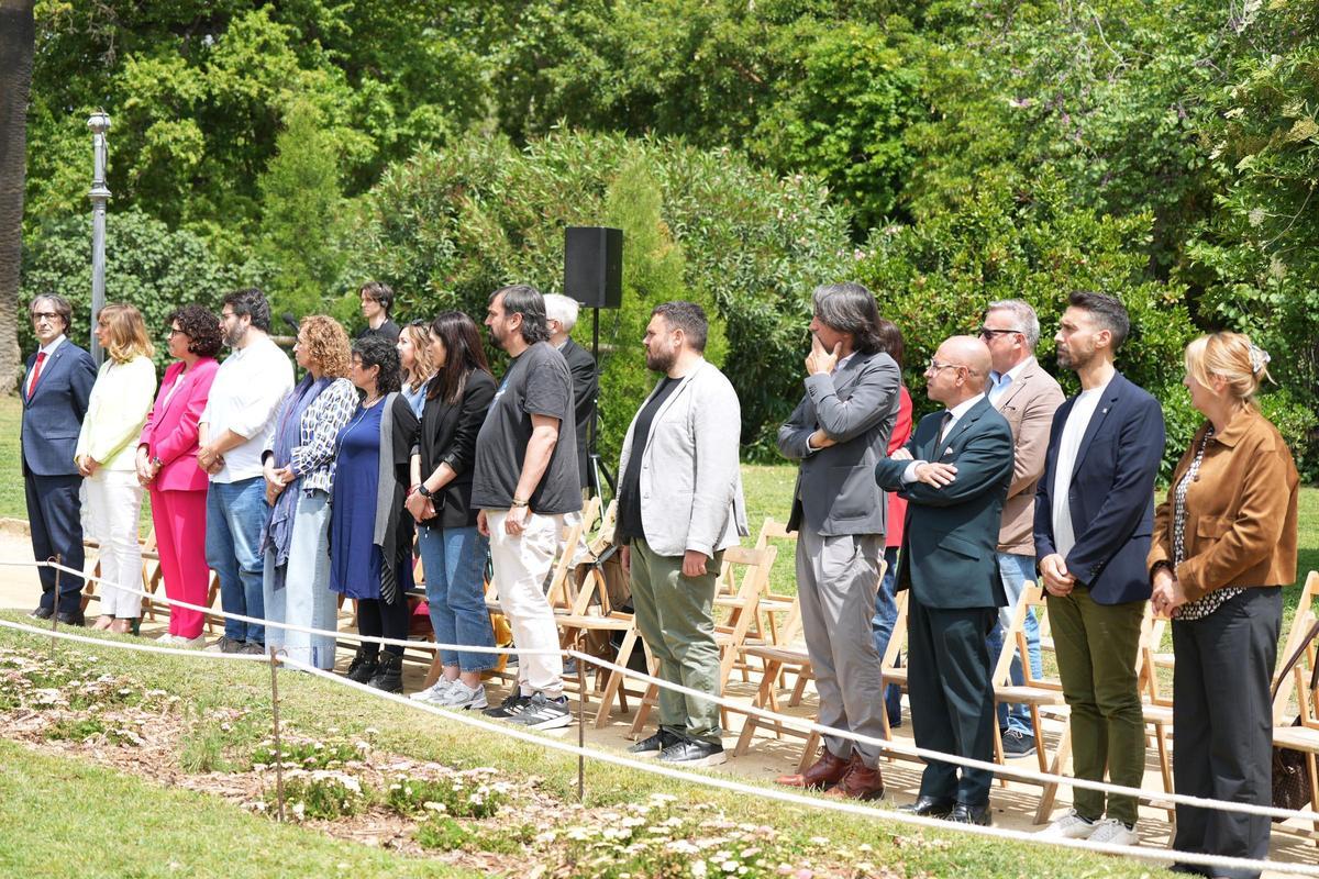 Acto de memoria del 80 aniversario del fin de la Segunda Guerra Mundial.