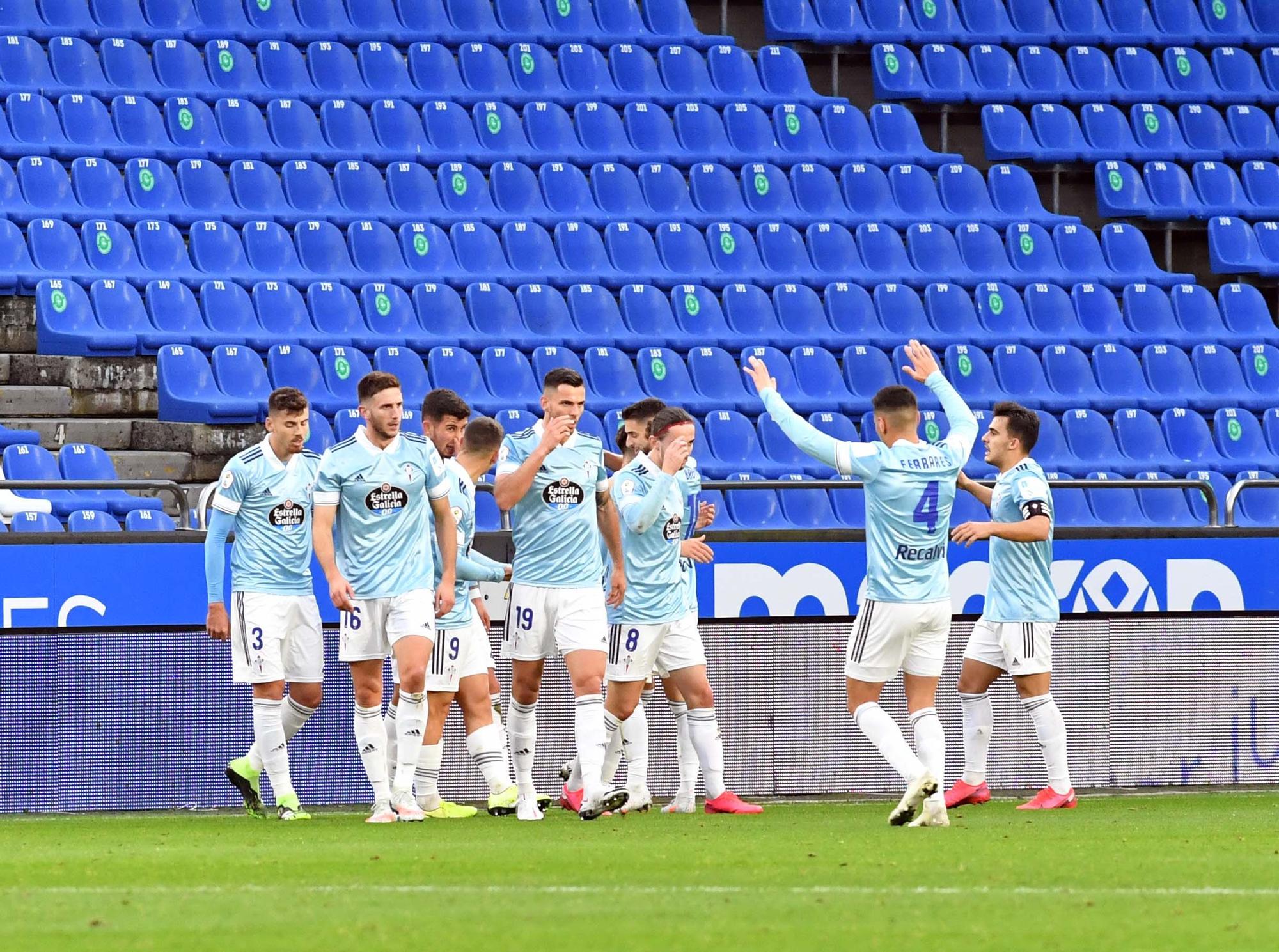 El Dépor cae en Riazor ante el Celta B