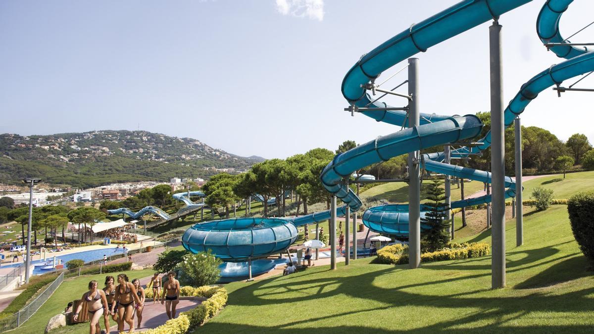 Imagen del parque acuático Water World de Lloret de Mar (Girona)