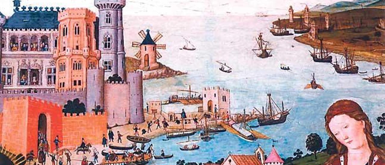 El puerto de Palma hace algo más de 500 años, según Pere Niçard.
