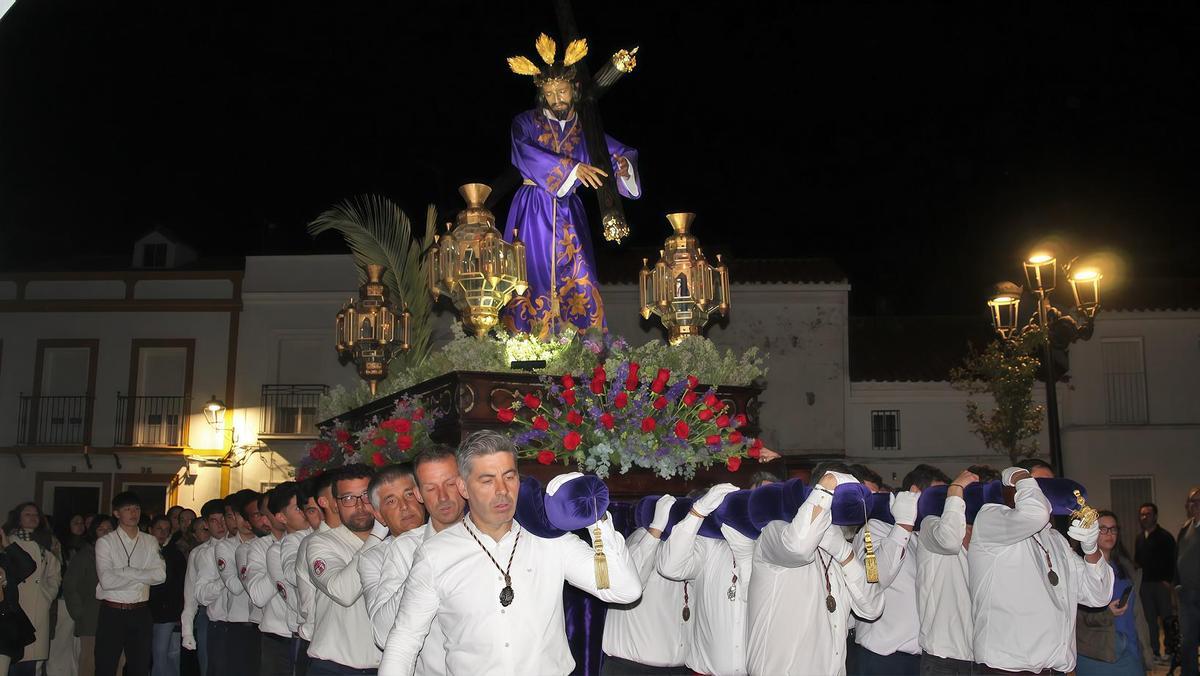 Paso del Nuestro Padre Jesús Nazareno por la Plaza del Mercado