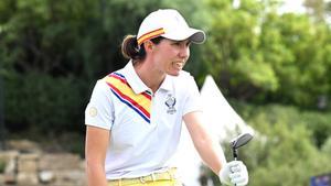 Carlota Ciganda fue una de las jugadoras que hizo reaccionar a Europa en la Solheim Cup