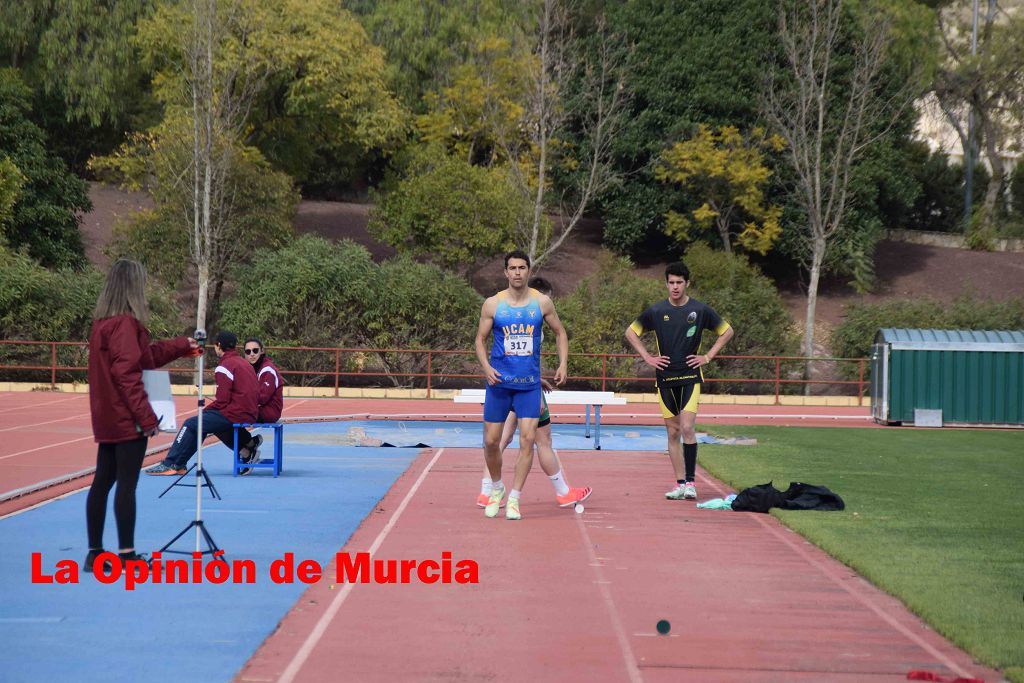 Regional absoluto y sub-23 de atletismo en Lorca