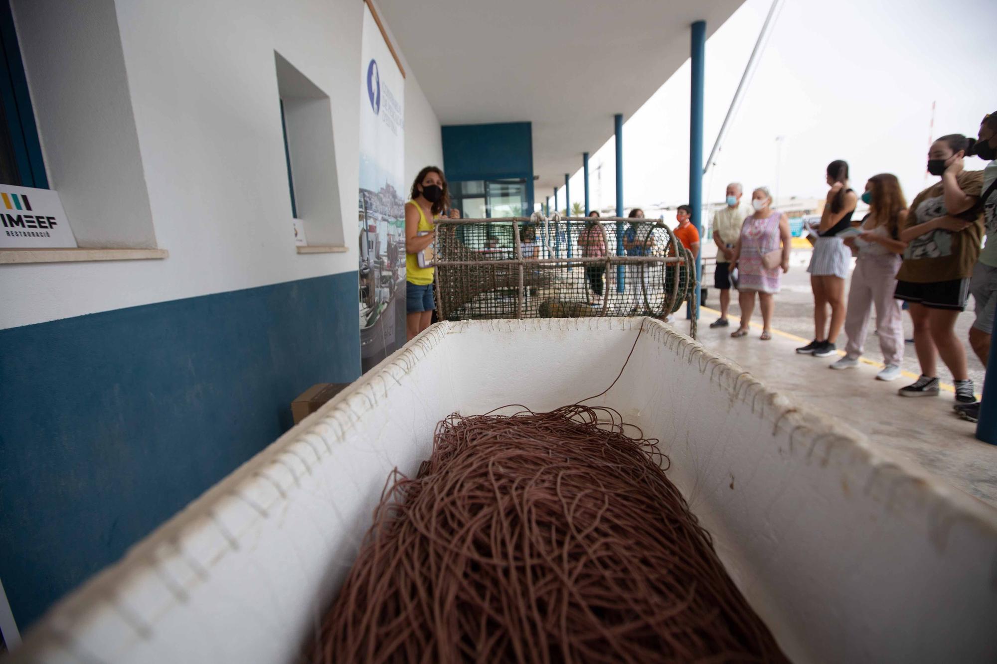 Ruta didáctica por el sector pesquero de Ibiza