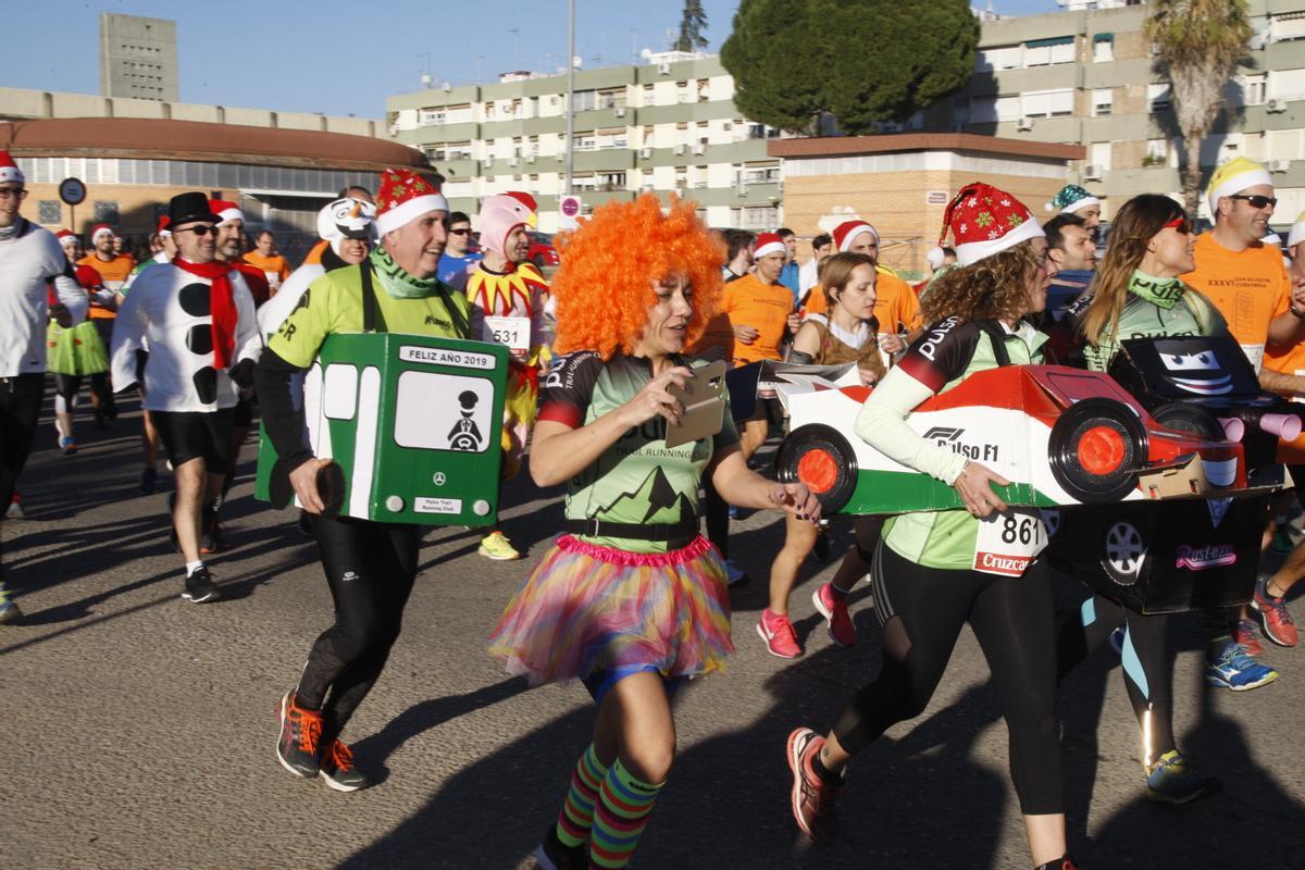 Foto de archivo de la carrera de San Silvestre, en el Parque Figueroa.