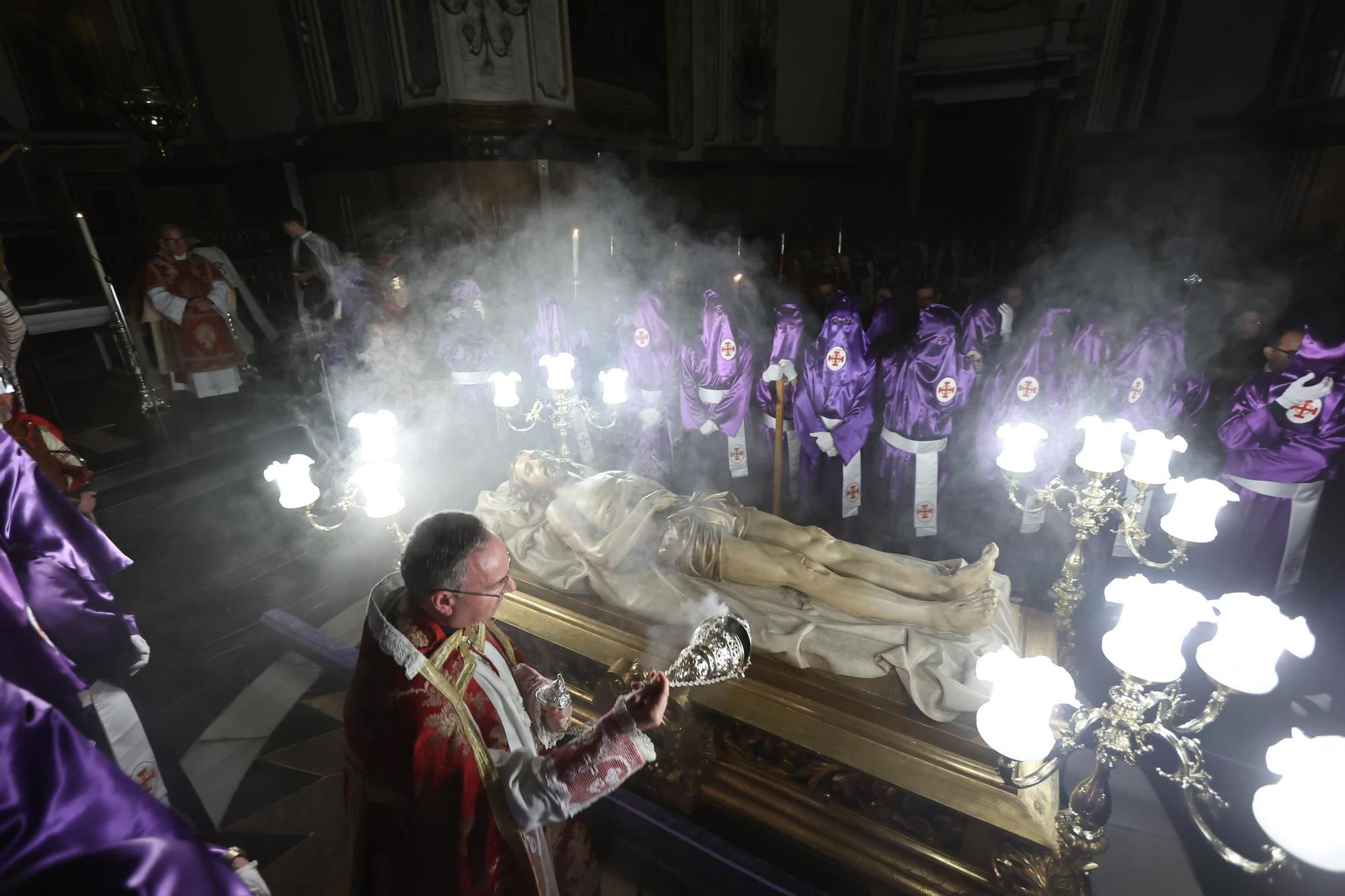 Las imágenes de la procesión del Santo Entierro en Vila-real