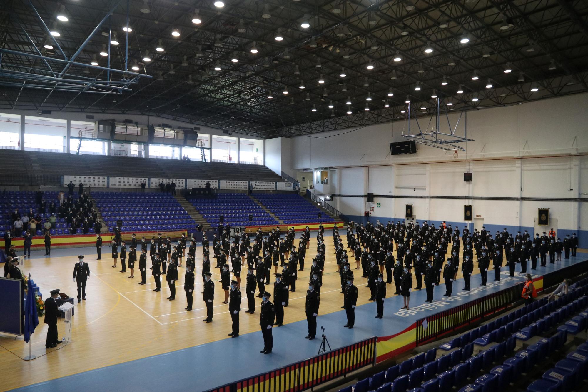 Presentación de 205 nuevos agentes de la Policía Nacional en Málaga