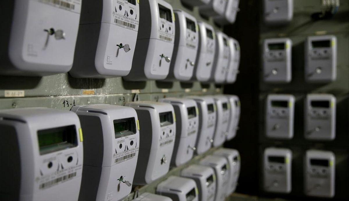 Contadores de electricidad. LUZ