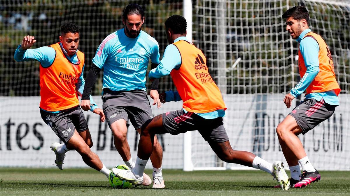 Así ha sido el entrenamiento del Real Madrid