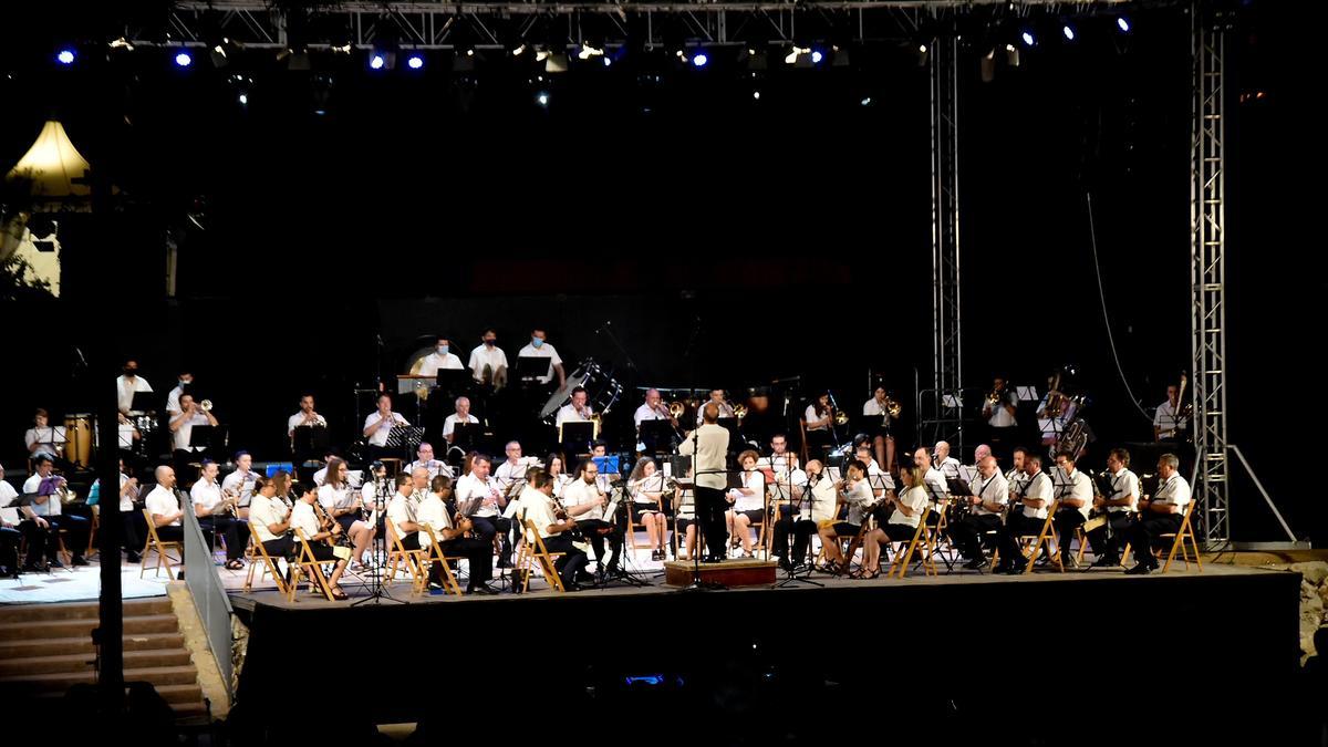 Concierto de Fiestas ofrecido por la Agrupació Artísitcomusical El Trabajo el pasado domingo 15 de agosto.