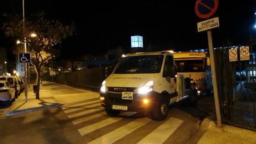 Retiran la caravana en la que viajaban los dos nuevos casos de coronavirus en Castellón