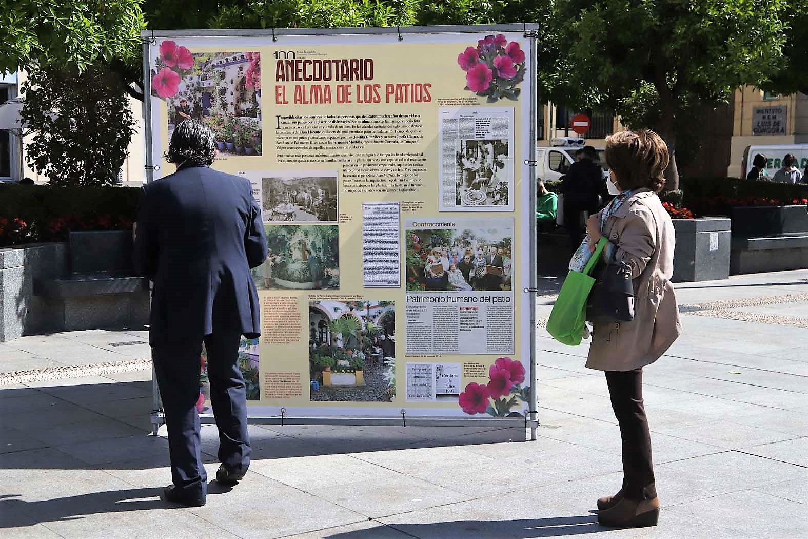 Exposición 100 años de patios en Las Tendillas