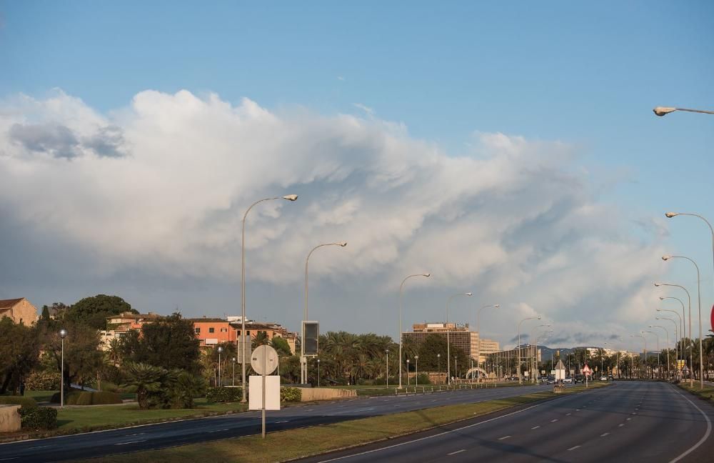 Unwetter auf Mallorca.