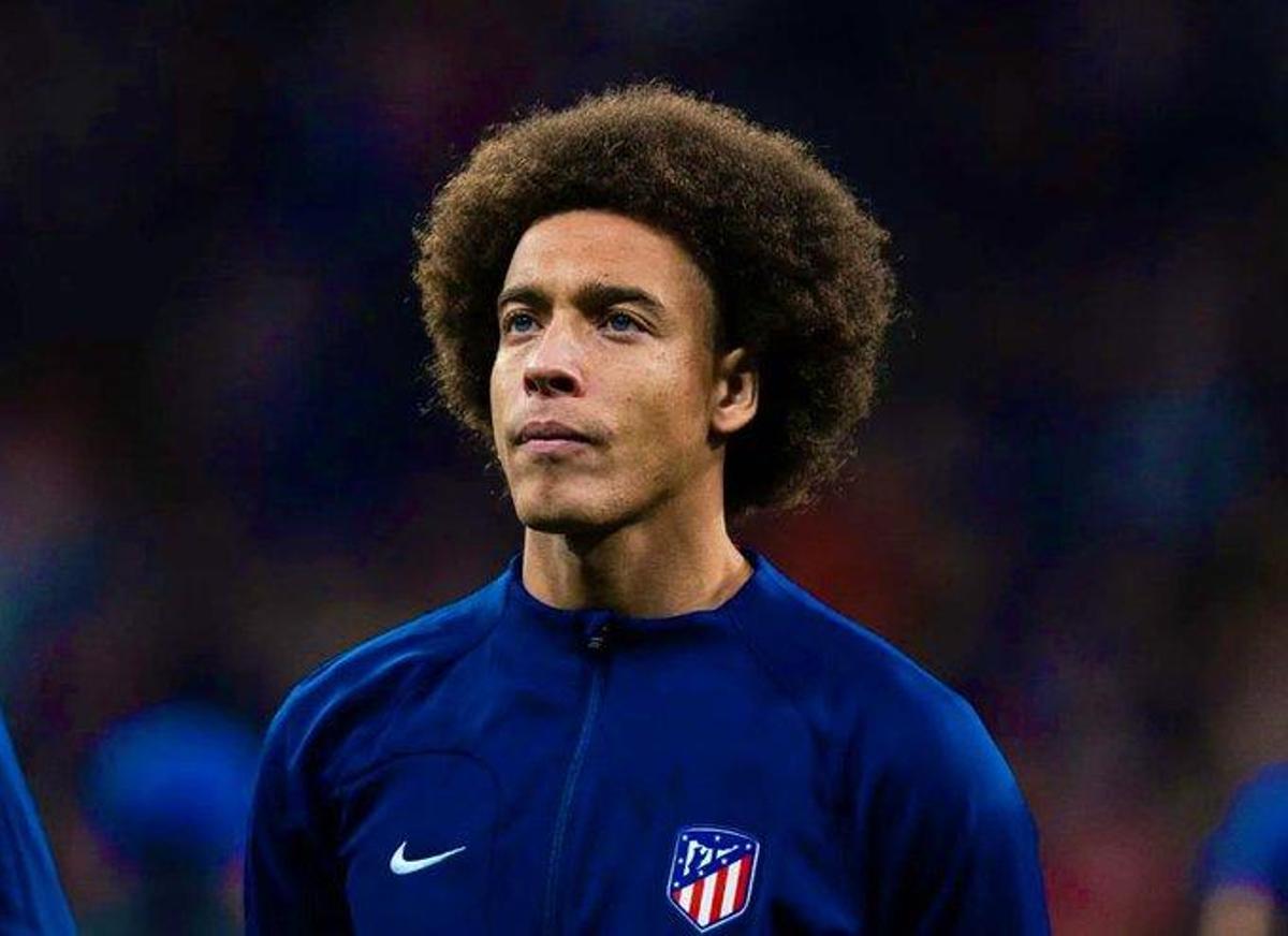 Axel Witsel, sobre su primer gol con el Atlético: Feliz y triste al mismo tiempo porque esta mañana perdí a mi abuela