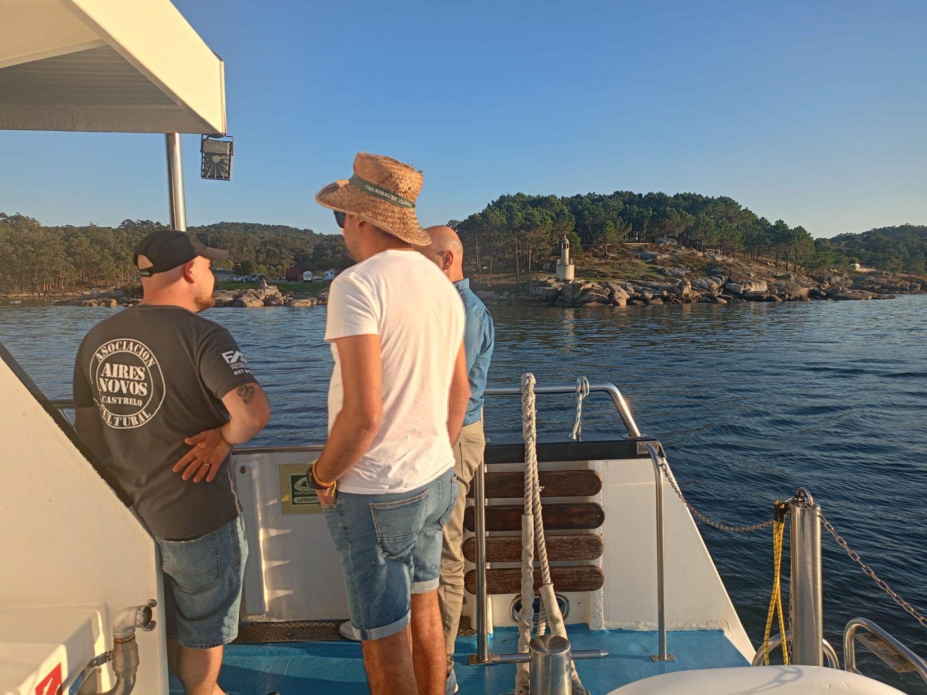 La ruta de «Viños singulares polo mar» a bordo del catamarán «Gran Cormorán Jet», esta tarde-noche.