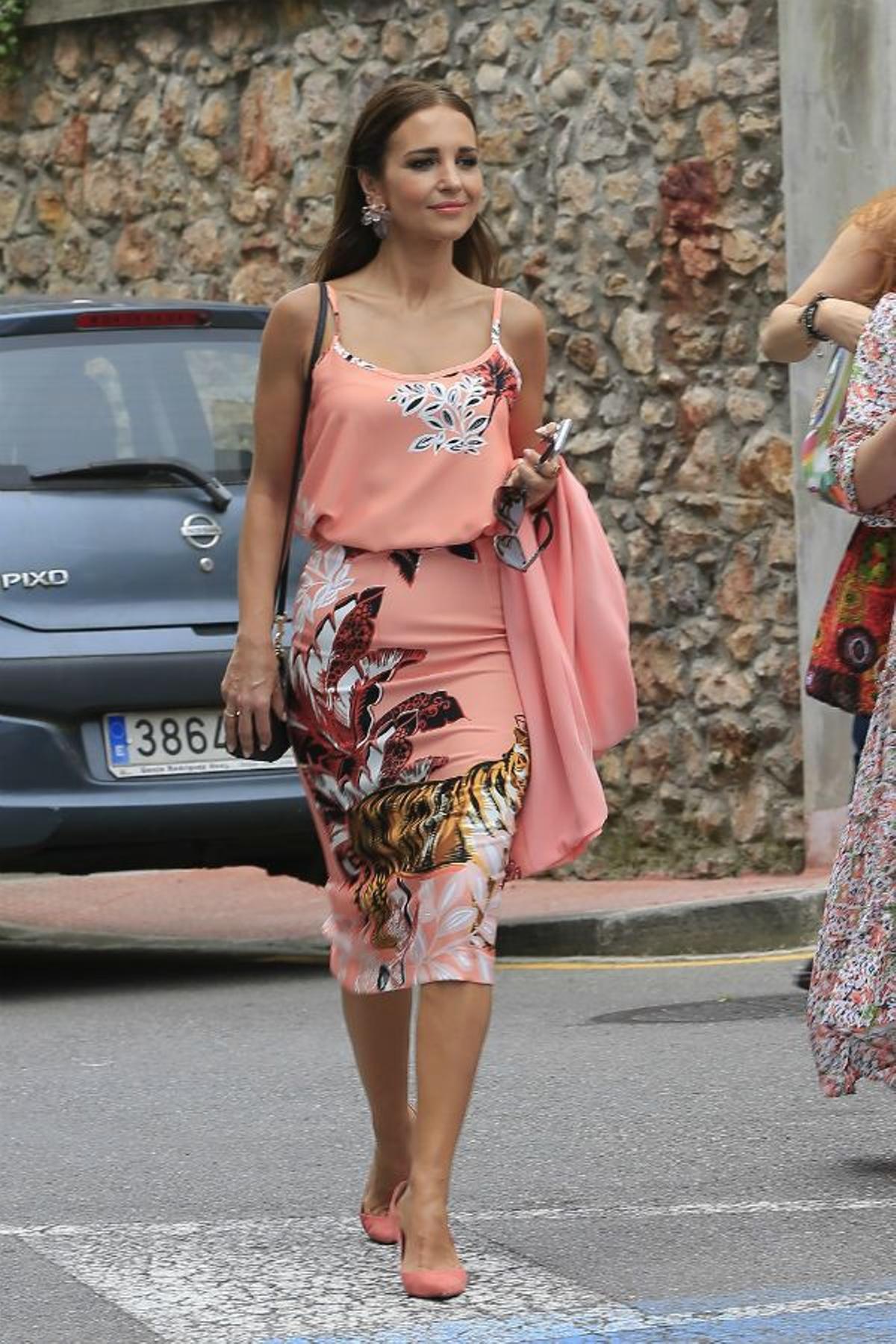 Paula Echevarría con look de Dolores Promesas