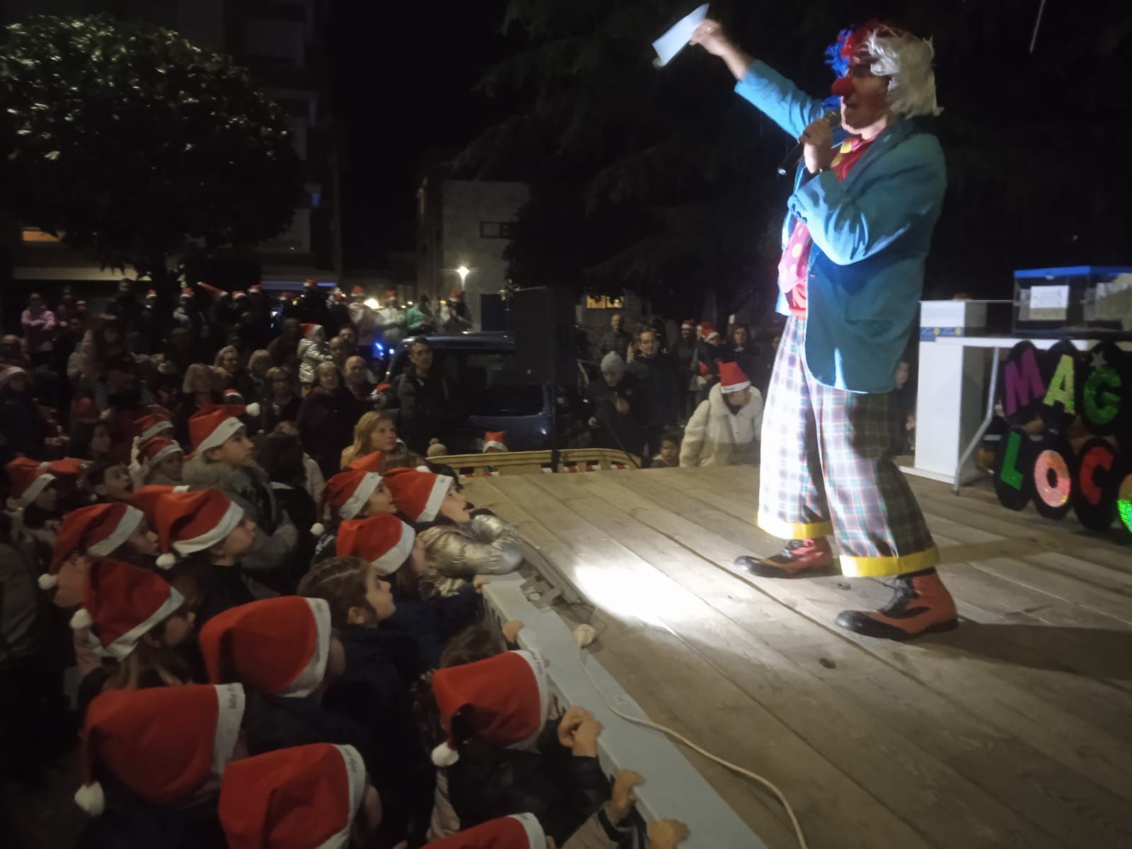 Encendido navideño en Luanco