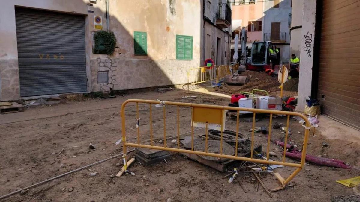 El PP denuncia la destrucción de aceras históricas de Inca