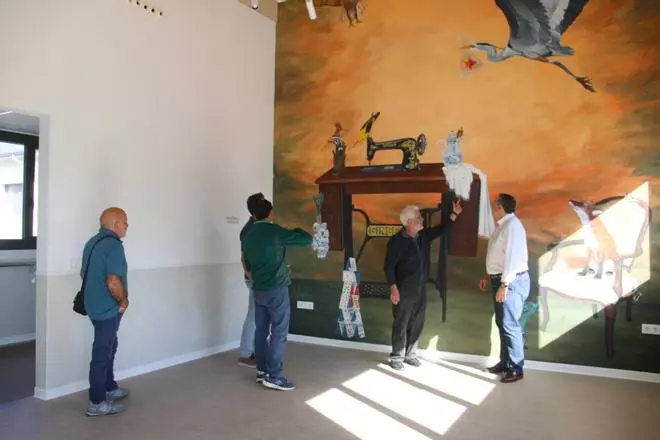 GALERÍA | Faúndez visita a los alcaldes de Lubián y Hermisense para acordar el arreglo de tres travesías provinciales