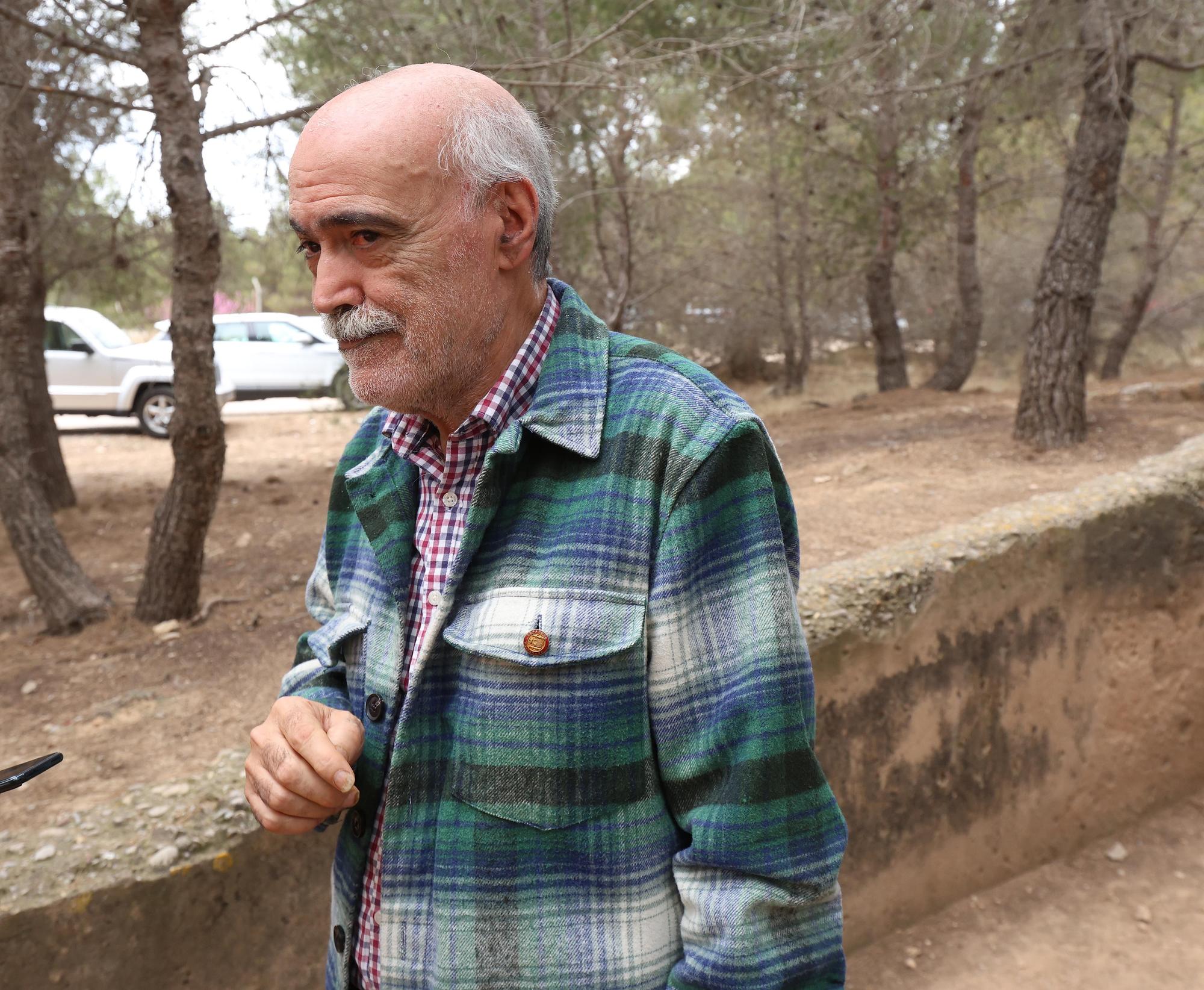 El coordinador de la agrupación de víctimas del Paredón de Paterna, Matías Alonso.