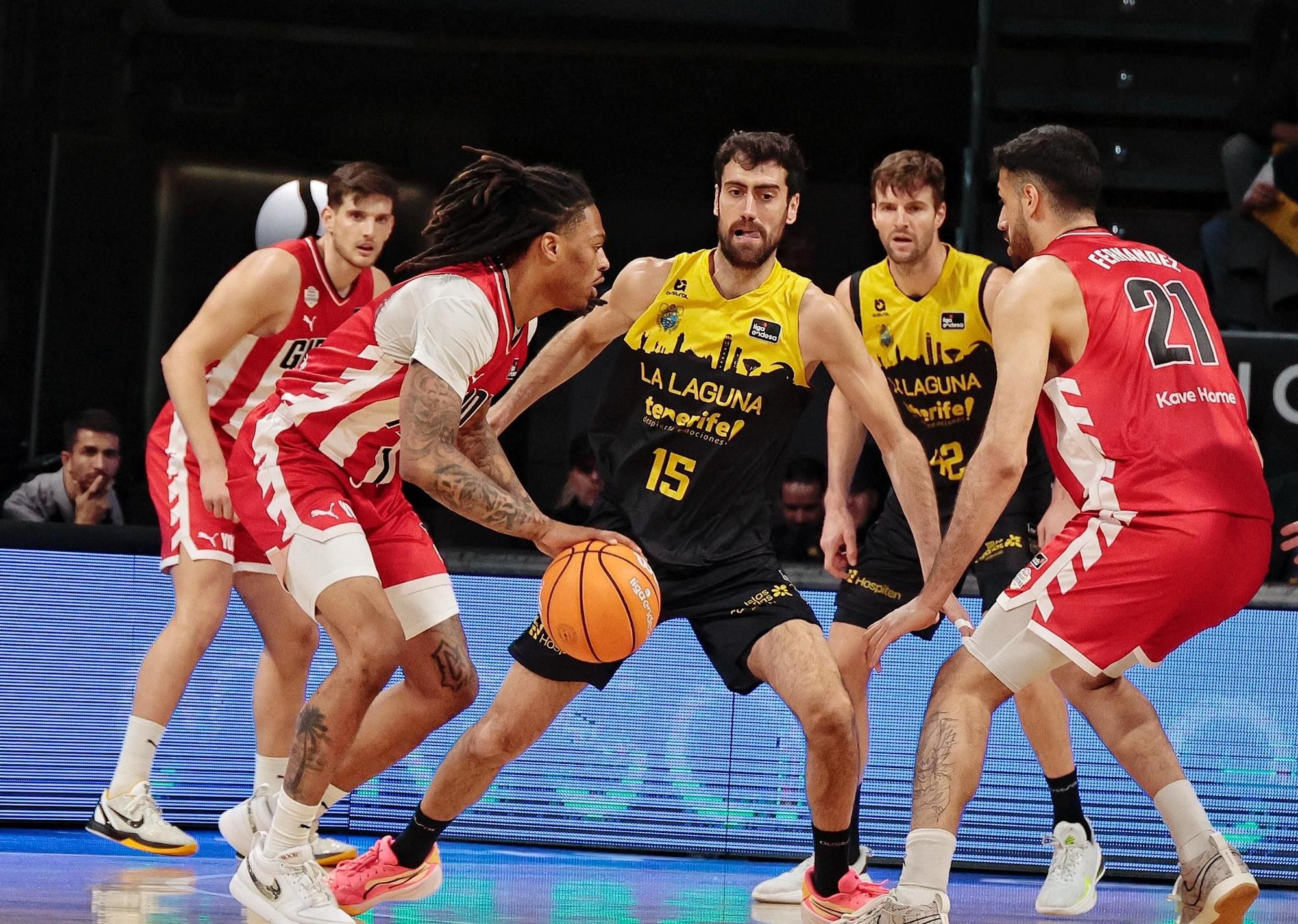 Revive el partido entre La Laguna Tenerife - Basquet Girona