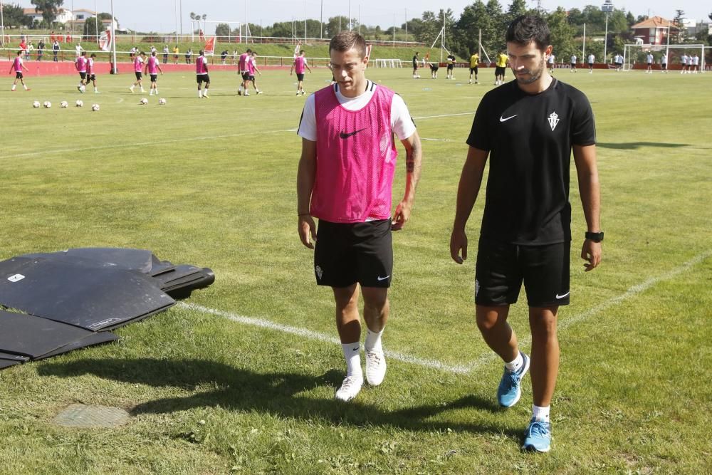 Presentación de Geraldes, nuevo jugador del Sporti