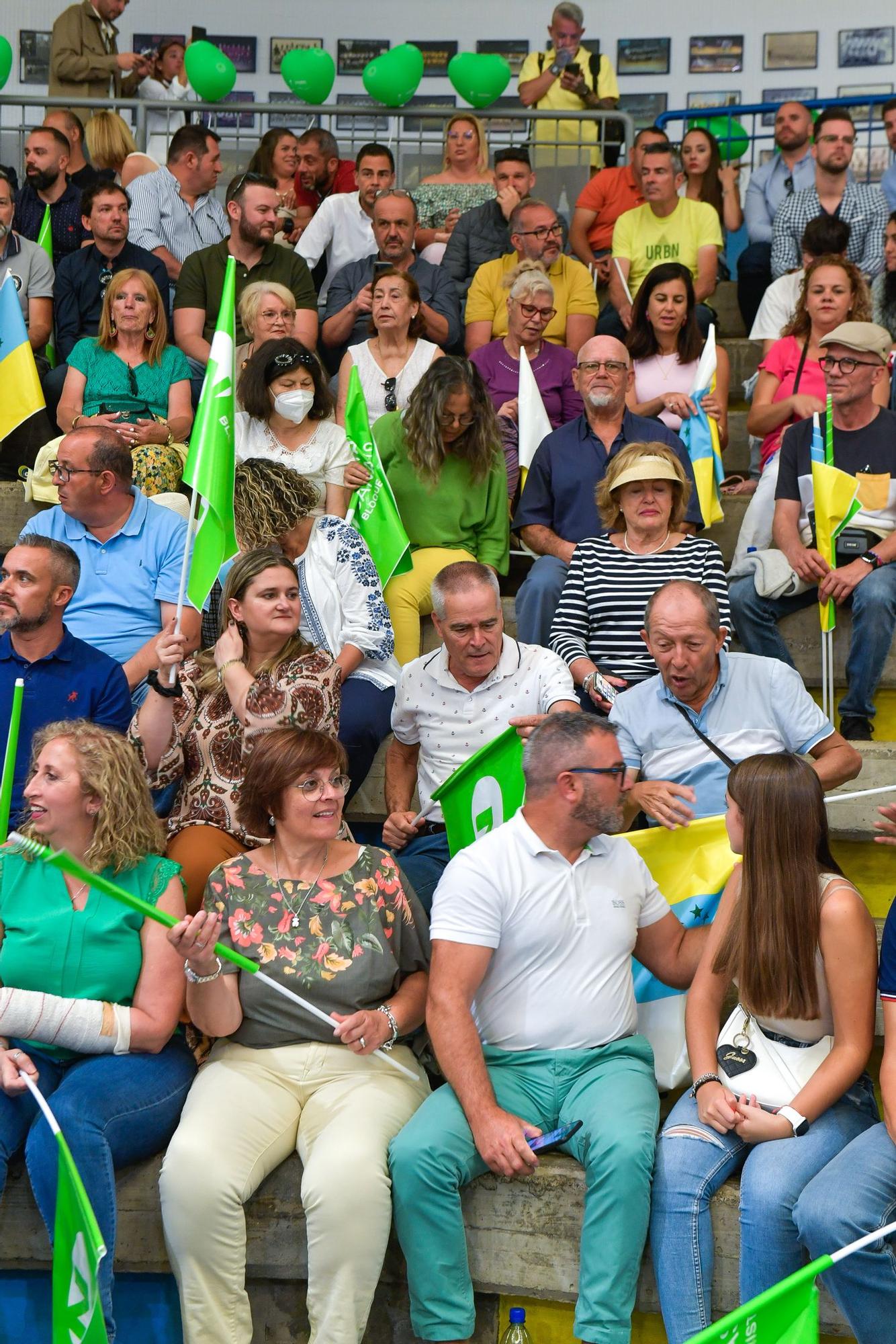 Presentación de candidaturas de Nuevas Canarias a las elecciones del 28M