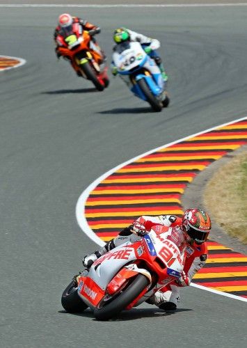 Carrera de Moto2 del GP de Alemania que ha ganado por primera vez Jordi Torres