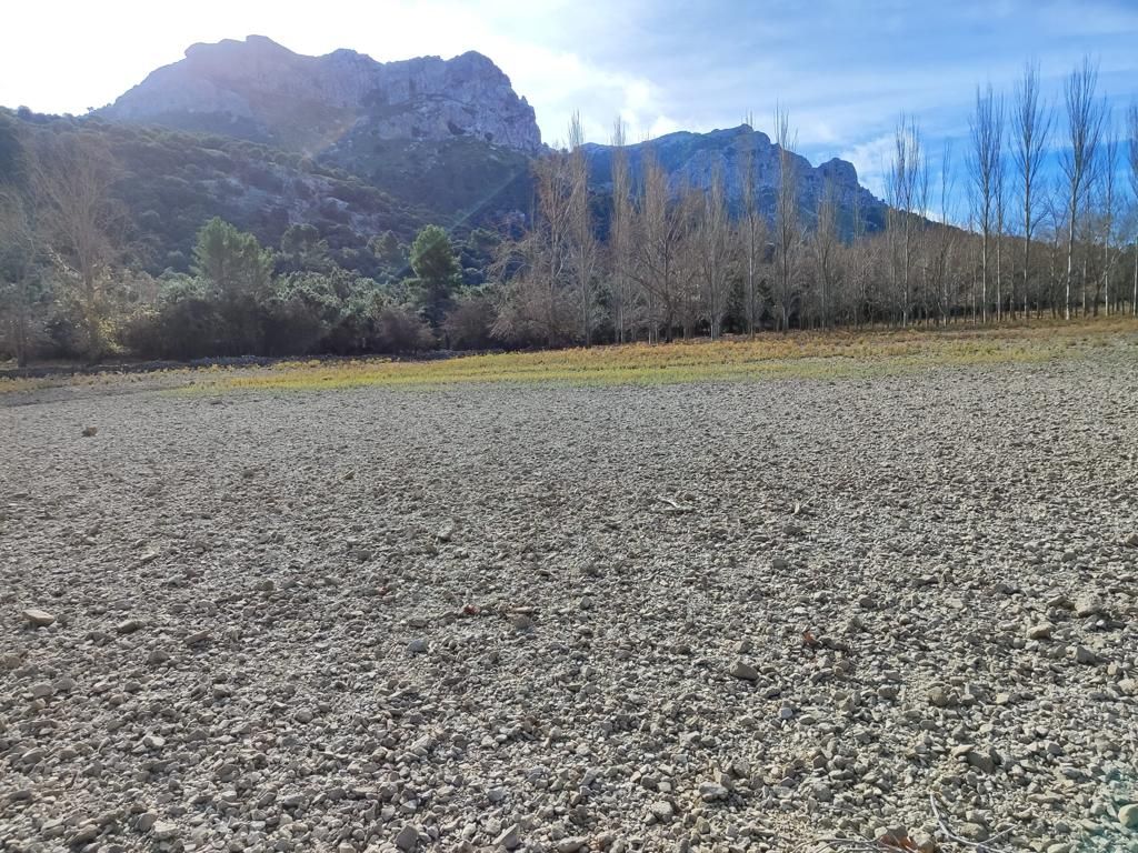 Así está el embalse de Gorg Blau en pleno mes de diciembre